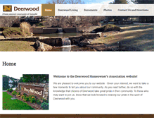 Tablet Screenshot of deerwoodasheville.com